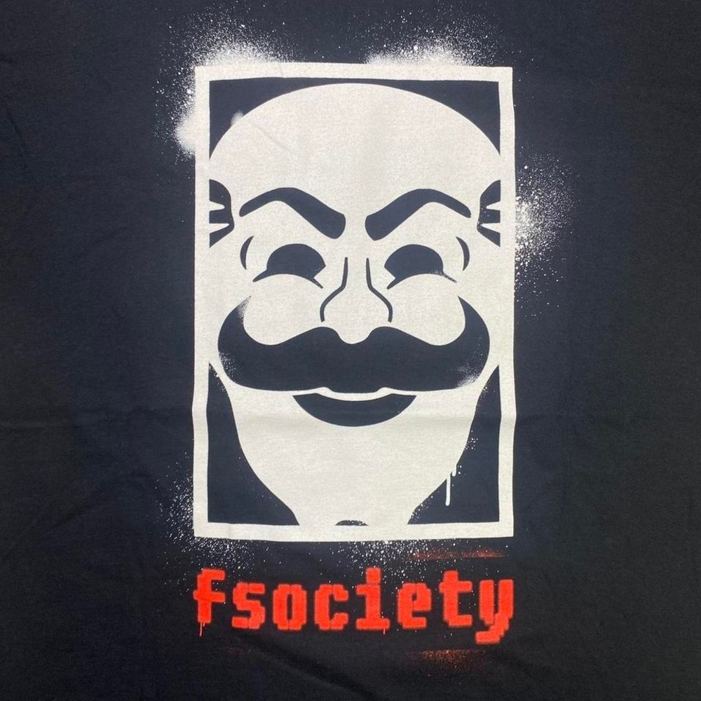 Mr Robot x Lootcrate F‎ Society shirt